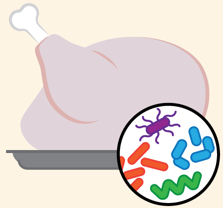 Raw poultry